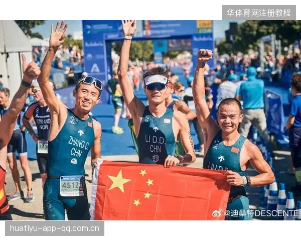 铁人三项恶劣天气中艰难完赛：挑战极限，突破自我
